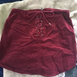 Forever 21 lace-up skirt - Size L